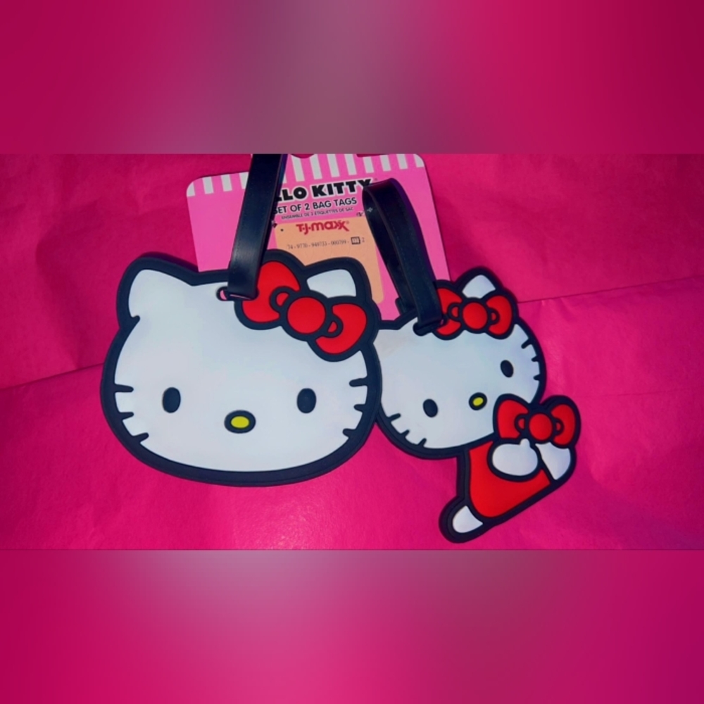 Hello Kitty Luggage Tags
